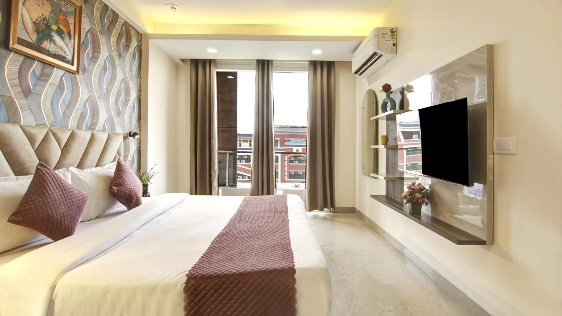 Limewood Stay 1Bhk Apartments Near Huda Metro And Fortis Hospital Gurgáon Indie