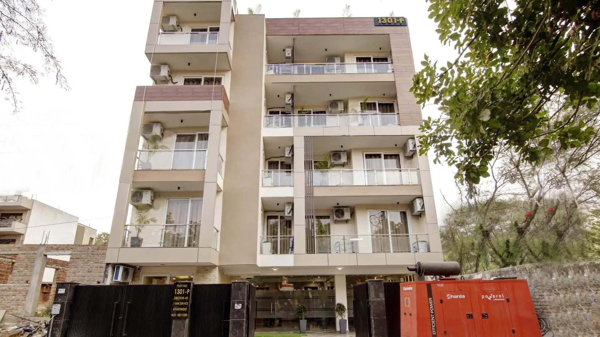 Limewood Stay 1Bhk Apartments Near Huda Metro And Fortis Hospital Gurgáon 0*,  Indie